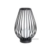 Lucande Laterne Marrin 10025952 Spritzwassergeschützt Modern in Schwarz aus Metall 1-flammig E27* Laternen