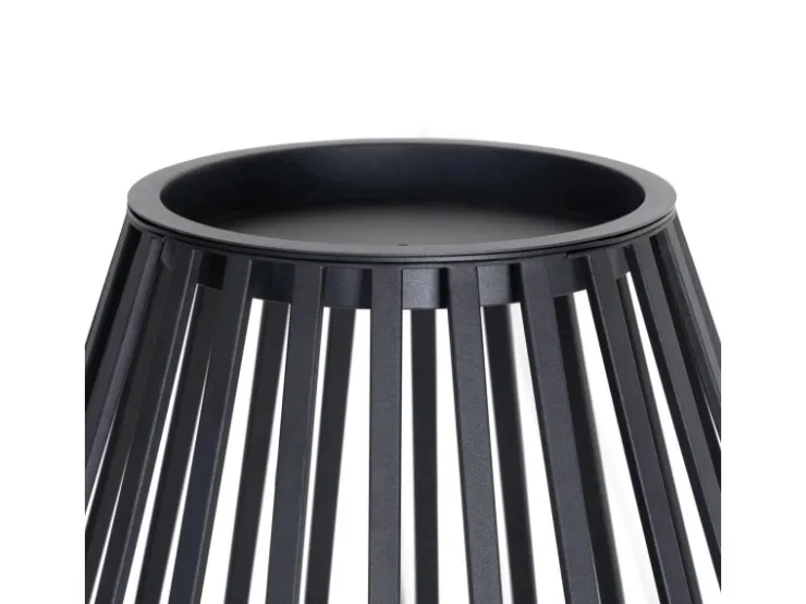 Lucande Laterne Marrin 10025952 Spritzwassergeschützt Modern in Schwarz aus Metall 1-flammig E27* Laternen