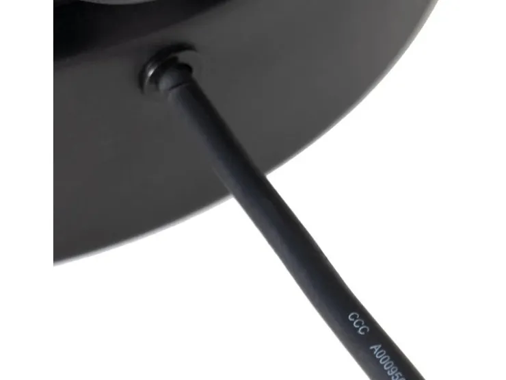 Lucande Laterne Marrin 10025952 Spritzwassergeschützt Modern in Schwarz aus Metall 1-flammig E27* Laternen