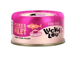 Lucky Lou Katzen-Nassfutter Thunfisch Filet in Broth 70 g* Katzenbedarf