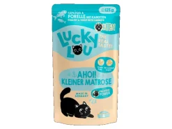 Lucky Lou Katzen-Nassfutter Lifestage Kitten Geflügel & Forelle 125 g* Katzenbedarf