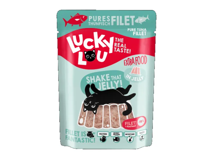Lucky Lou Katzen-Nassfutter Thunfischf in Jelly 70 g