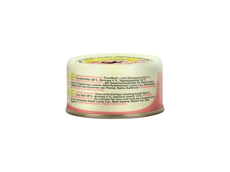 Lucky Lou Katzen-Nassfutter Thunfisch & Shrim in Jelly 70 g* Katzenbedarf