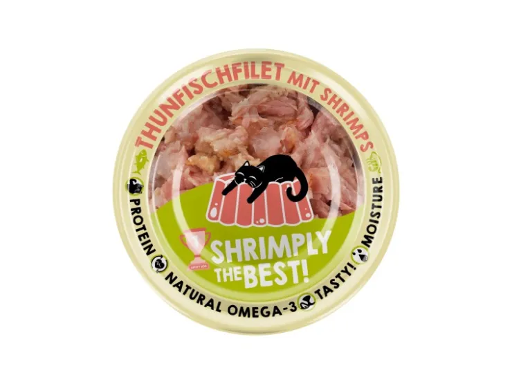 Lucky Lou Katzen-Nassfutter Thunfisch & Shrim in Jelly 70 g* Katzenbedarf