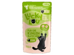 Lucky Lou Katzen-Nassfutter Lifestage Kitten Geflügel & Rind 125 g