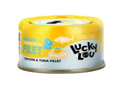Lucky Lou Katzen-Nassfutter Hühner & Thunfisch in Broth