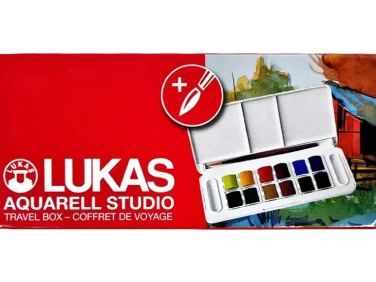 Lukas Aquarell Studio Travel-Box* Künstlerfarben