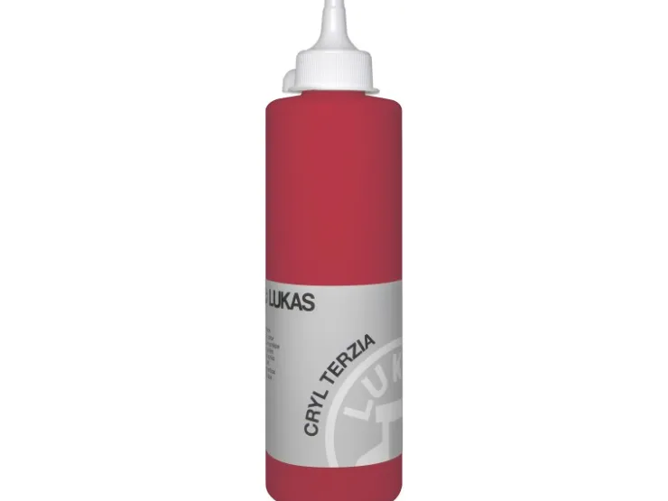 Lukas Cryl Terzia Acrylfarbe Studien-Qualität 500 ml Kadmiumrot dunkel (imit.)