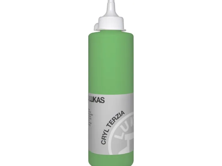 Lukas Cryl Terzia Acrylfarbe Studien-Qualität 500 ml Chromgrün hell* Künstlerfarben