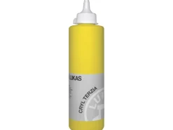 Lukas Cryl Terzia Acrylfarbe Studien-Qualität 500 ml Primär-Gelb* Künstlerfarben