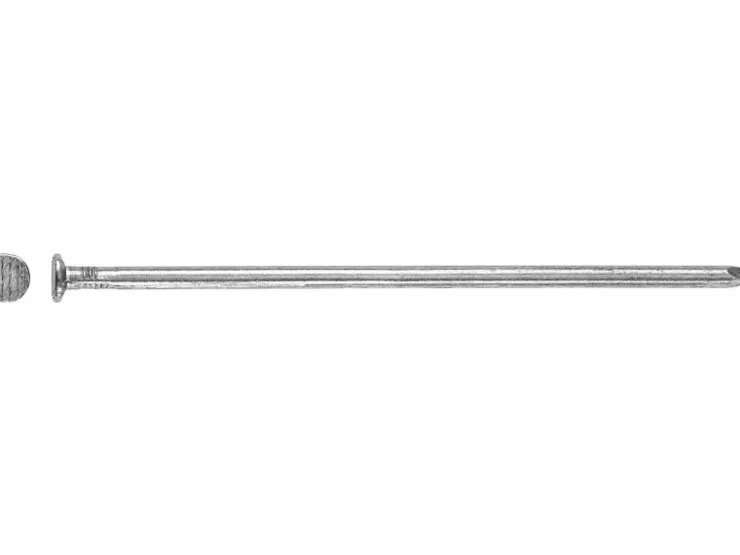 LUX-TOOLS LUX Drahtnagel Ø 6 mm x 160 mm Flachkopf Blank 1 kg* Stifte