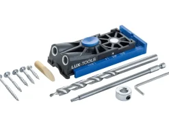 LUX-TOOLS LUX 2-er Taschenloch-Bohrschablone Set 10 teilig* Weitere Regale