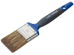 LUX-TOOLS LUX Flachpinsel Soft Grip Lasur 50 mm* Malerbedarf