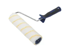 LUX-TOOLS LUX Goldfaden-Roller Kurzflor 2K-Softgriff Schwarz-Blau 25 cm