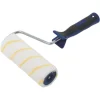 LUX-TOOLS LUX Goldfaden-Roller Kurzflor 2K-Softgriff Schwarz-Blau 18 cm