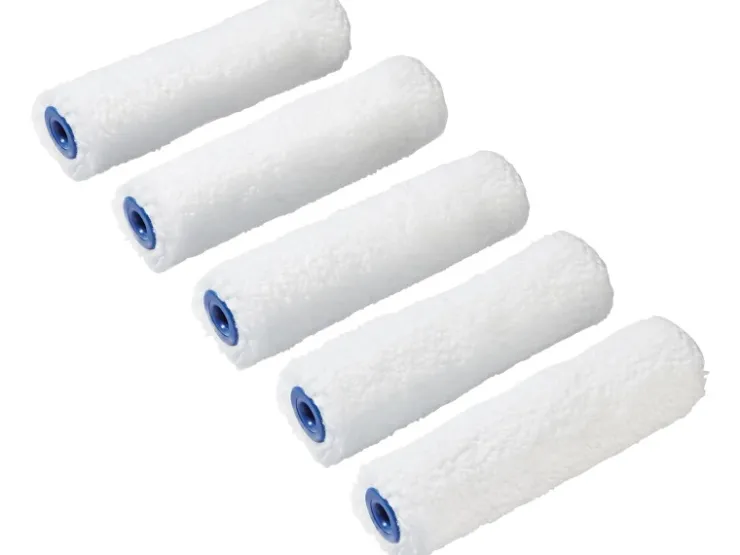 LUX-TOOLS LUX Lasurwalze 10 cm Mikrofaser 5 Stück* Malerbedarf