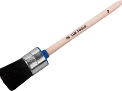 LUX-TOOLS LUX Ovalpinsel Größe 6* Klarlacke|Außen-Fassadenfarben