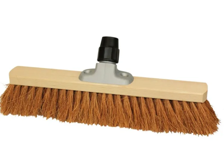 LUX-TOOLS LUX Saalbesen 40 cm Kokos Power-Stick Prestige
