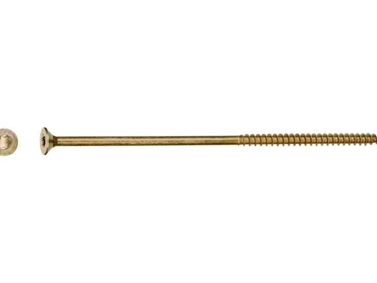 LUX-TOOLS LUX Senkkopf Spanplattenschraube TX-Antrieb Ø 6 mm x 180 mm 50 Stück* Rollos