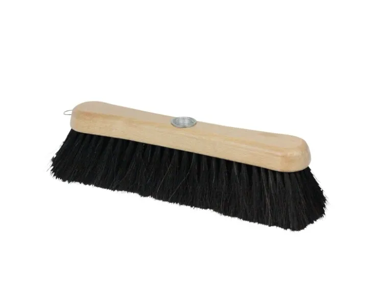 LUX-TOOLS LUX Zimmerbesen Primus Holz Naturhaar Metallgewinde
