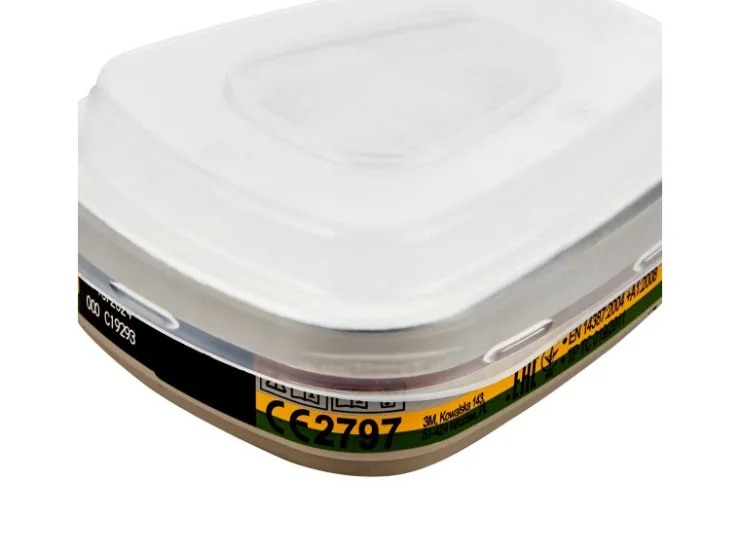 3M Filter 6004 PRO1 ABEK1P3 Weiß 1 Set* Weißlacke