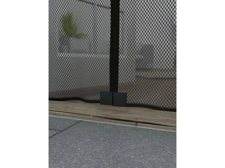 Magnetvorhang Anthrazit 95 x 235 cm* Türvorhänge|Insektenschutz