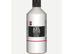 Marabu Acryl-Gesso 500 ml Weiß* Künstlerzubehör