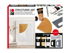 Marabu Acrylpasten-Set Structured Art