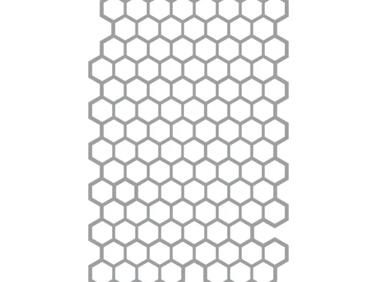 Marabu Art Stencil Schablone Honeycomb DIN A4* Bastelzubehör