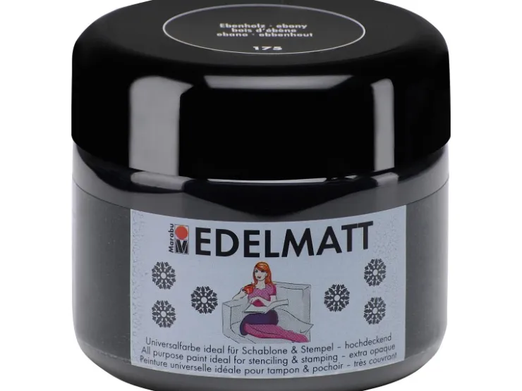 Marabu Edelmatt deckend 225 ml* Kreative Wandgestaltung|Schablonieren
