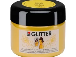 Marabu Glitter transparent 225 ml Honig* Bastelfarben