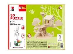Marabu KiDS 3D Puzzle Baumhaus* Künstlerzubehör