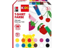 Marabu Kids T-Shirt-Farbe 12x36 ml* Bastelfarben|Künstlerfarben
