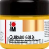 Marabu Metallic-Effektfarbe Colorado Gold 225 ml Metallic-Gold