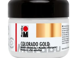 Marabu Metallic-Effektfarbe Colorado Gold 225 ml Metallic-Silber* Bastelfarben
