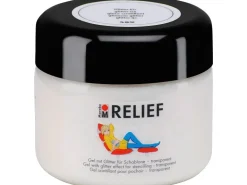 Marabu Relief Gel mit Glitter 225 ml Glitter-Eis* Kreative Wandgestaltung|Schablonieren