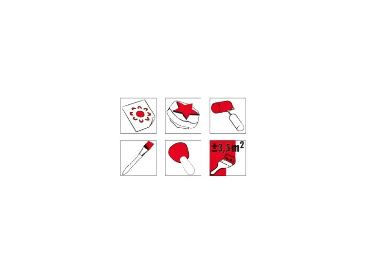 Marabu Schablone 33 x 33 cm Dots