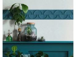 Marburg Bordüre 5 m x 0,18 cm Grafisch Modern Blau FSC®* Bordüren