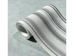 Marburg Bordüre 5 m x 0,18 cm Streifen Modern Weiß FSC®* Bordüren