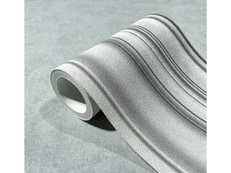 Marburg Bordüre 5 m x 0,18 cm Streifen Modern Weiß FSC®* Bordüren