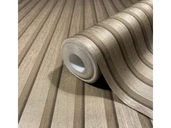 Marburg Vliestapete Akustikpaneel-Muster Metalloptik 10,05 m x 0,53 m Gold* Dekorative Tapeten