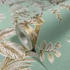 Marburg Vliestapete Floral Modern Grün-Beige FSC®