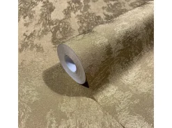 Marburg Vliestapete in Leicht Glänzender Betonoptik Gold Uni Gold FSC®* Dekorative Tapeten