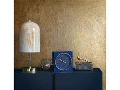 Marburg Vliestapete in Leicht Glänzender Betonoptik Gold Uni Gold FSC®* Dekorative Tapeten