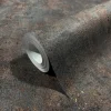 Marburg Vliestapete in Leicht Glänzender Betonoptik Uni Schwarz-Kupfer FSC®