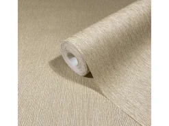 Marburg Vliestapete Uni Feine Linien Modern 10,05 m x 0,53 m Beige-Braun* Dekorative Tapeten