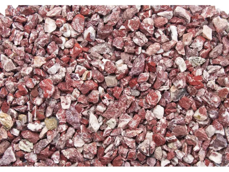 Scherf Marmorsplitt Royal-Rot 16 - 25 mm 1000 kg Big-Bag