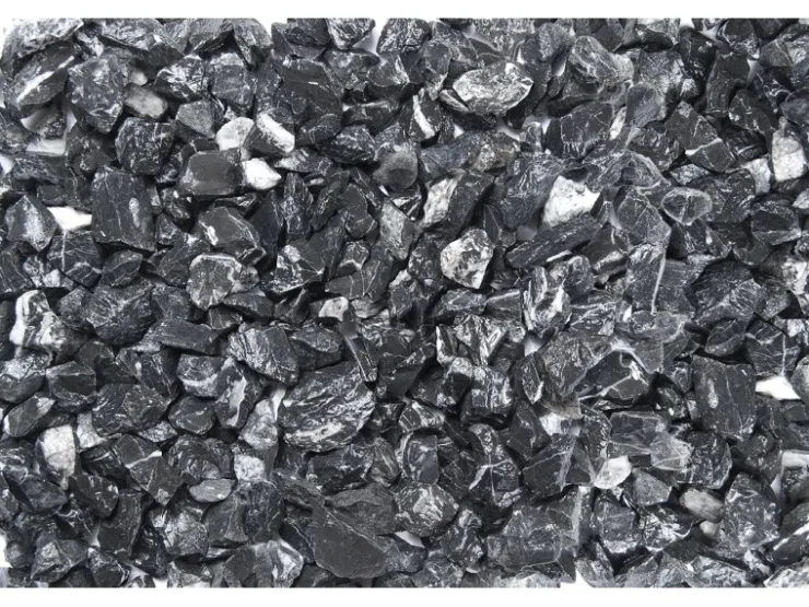 Scherf Marmorsplitt Schwarz-Weiß 16 - 25 mm 1000 kg Big-Bag