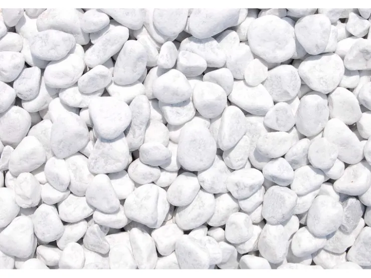Scherf Marmorzierkiesel Carrara Weiß 25 - 40 mm 1000 kg Big-Bag