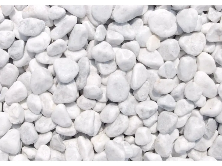 Scherf Marmorzierkiesel Carrara Weiß 25 - 40 mm 1000 kg Big-Bag